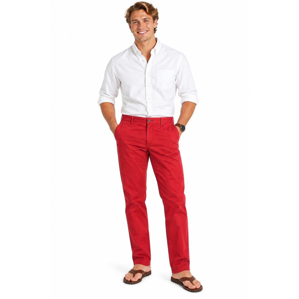 Tommy Hilfiger Chinos 34x34 Custom Fit Pants Preppy Americana Everyday